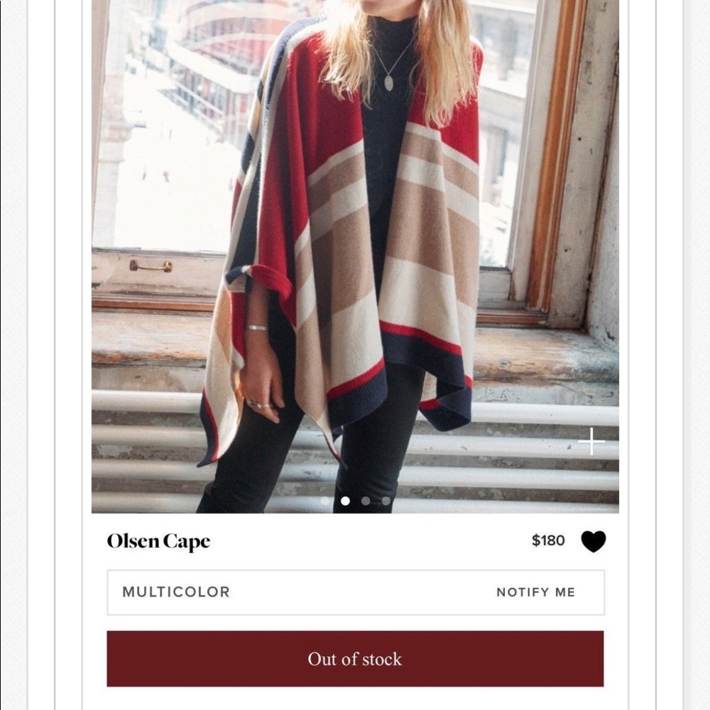 SEZANE Olsen cape